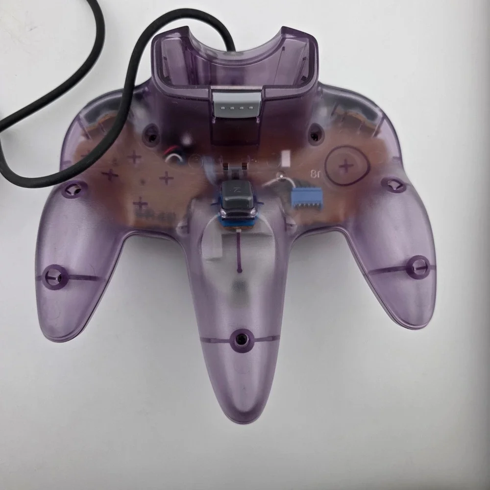 Nintendo 64 N64 Controller Atomic Purple Translucent OEM Excellent Nostalgia
